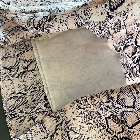 Python Flowy Midi Skirt - Picture 4 of 8